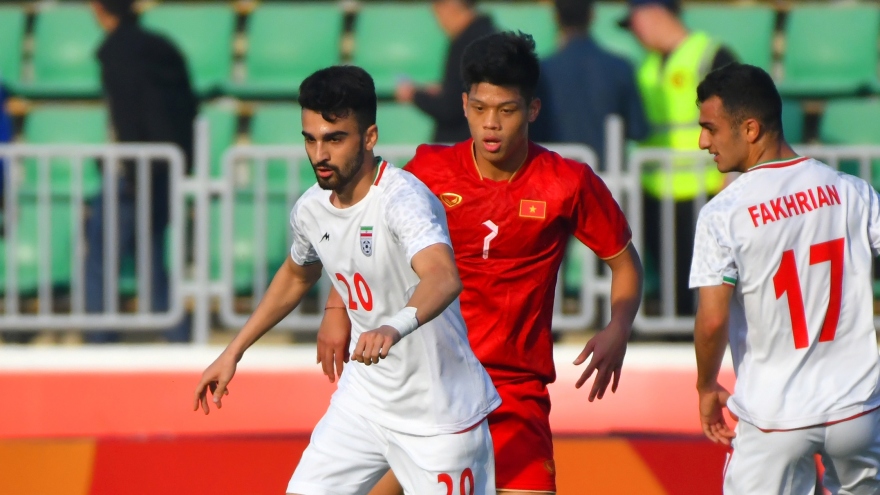 Xác định 2 cặp tứ kết U20 châu Á 2023